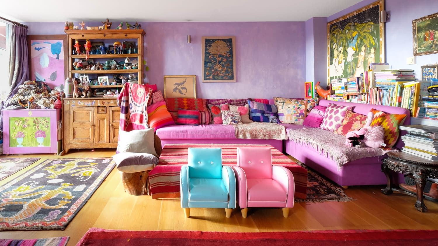 Light purple sale living room ideas